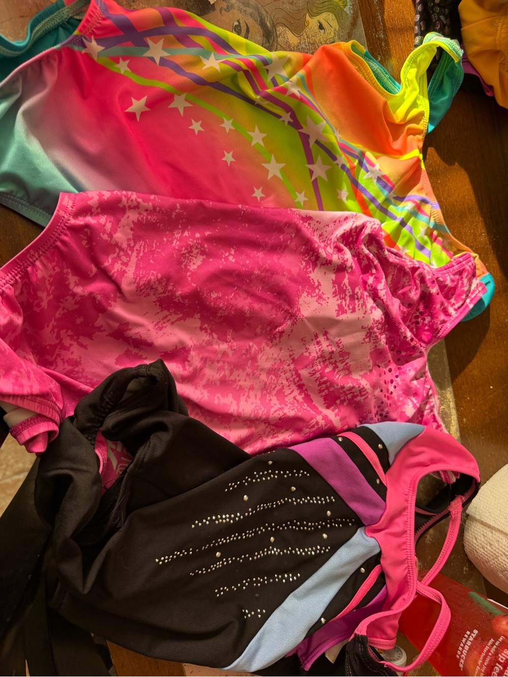 Girls leotards medium